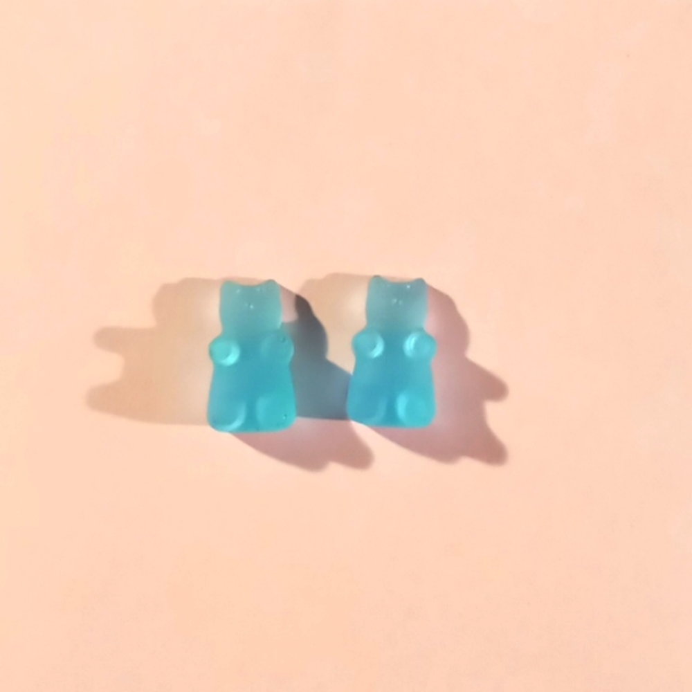 ❤️ Kawaii Gummy Bear Earrings